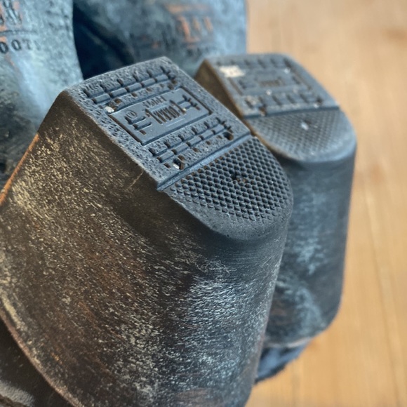 Corral Vintage Brown/Blue Tall Eagle Overlay Boots R2514 - Picture 15 of 15